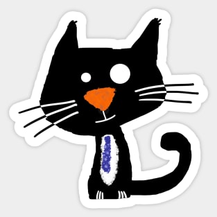 Mister Cat Sticker